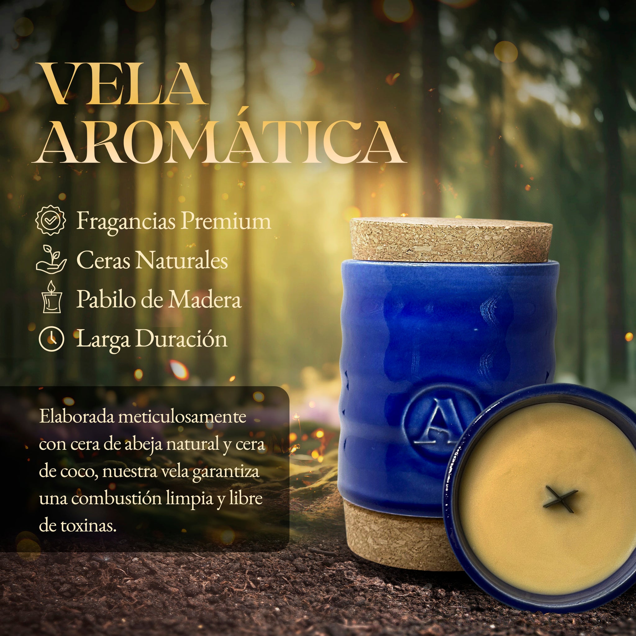 Vela aromática Meditation 033