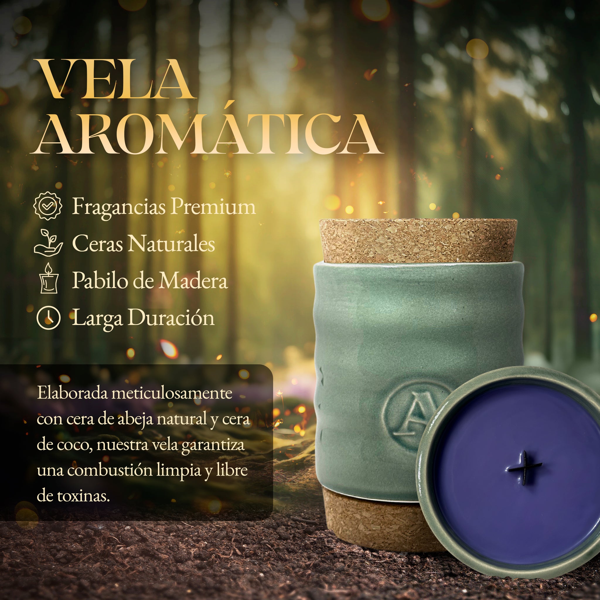 Vela Aromatica Santal Figue 515