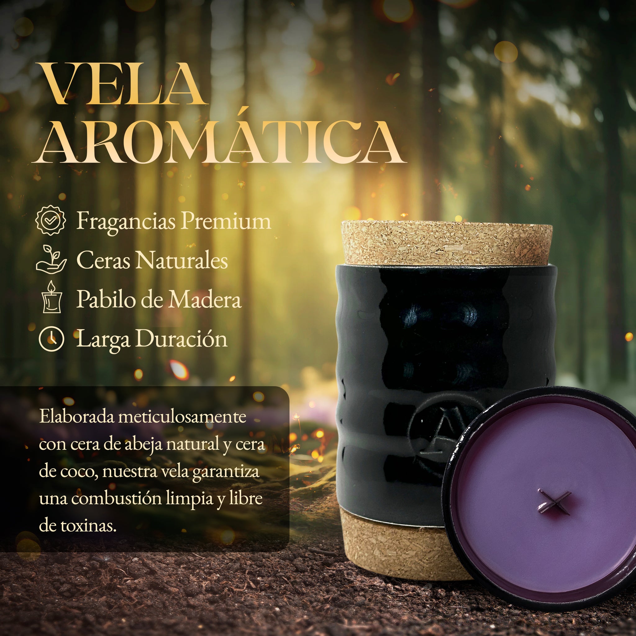 Vela aromática Shambala 79