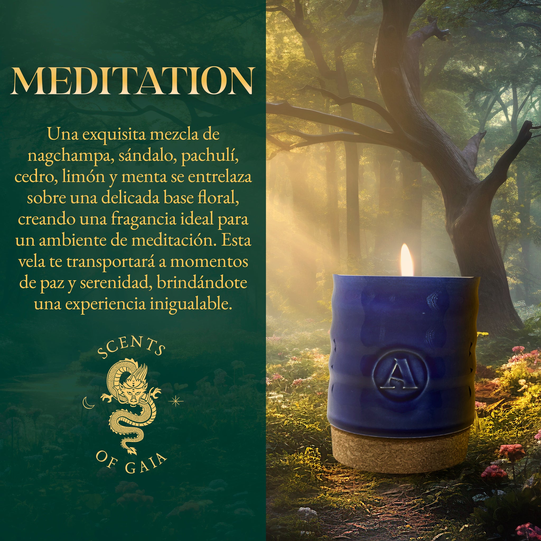 Vela aromática Meditation 033