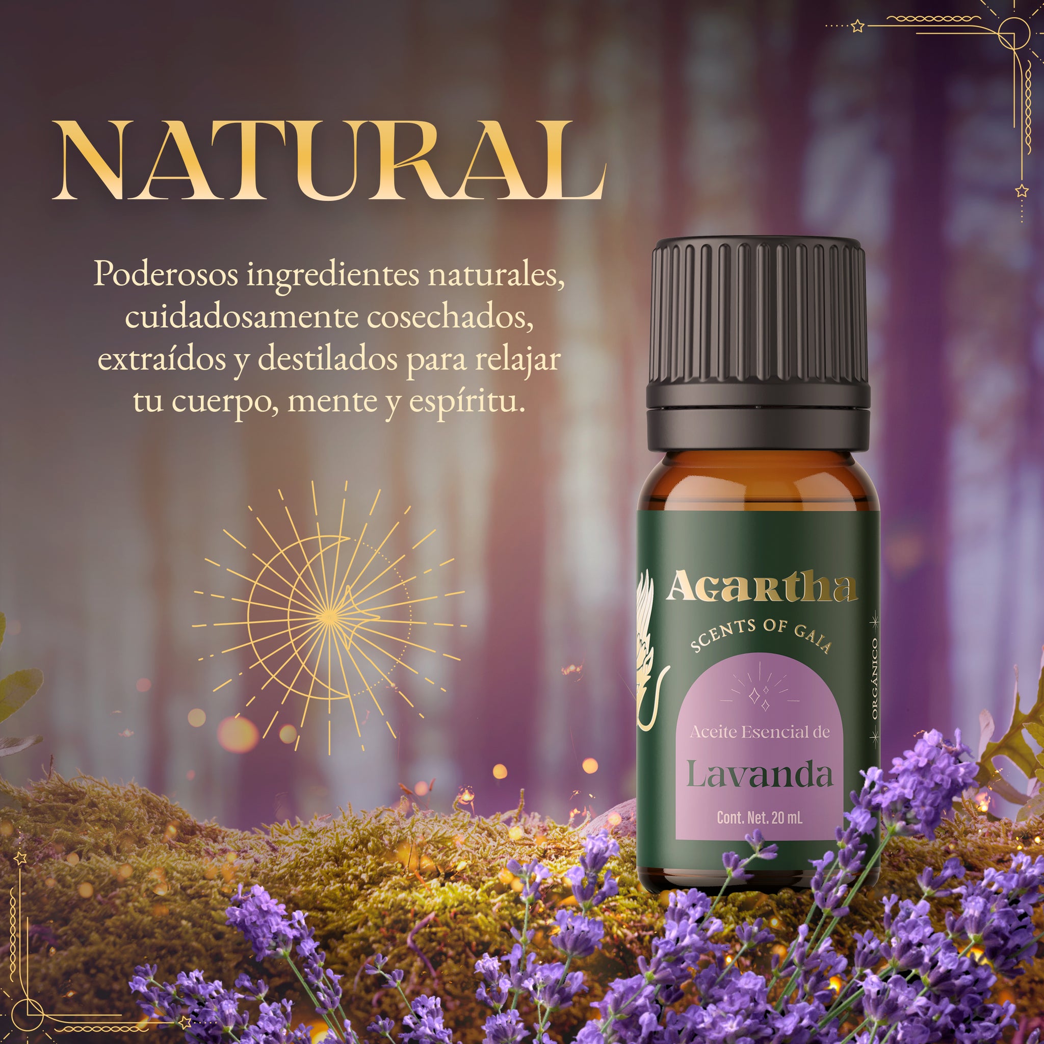 Aceite Esencial de Lavanda, 20 ml