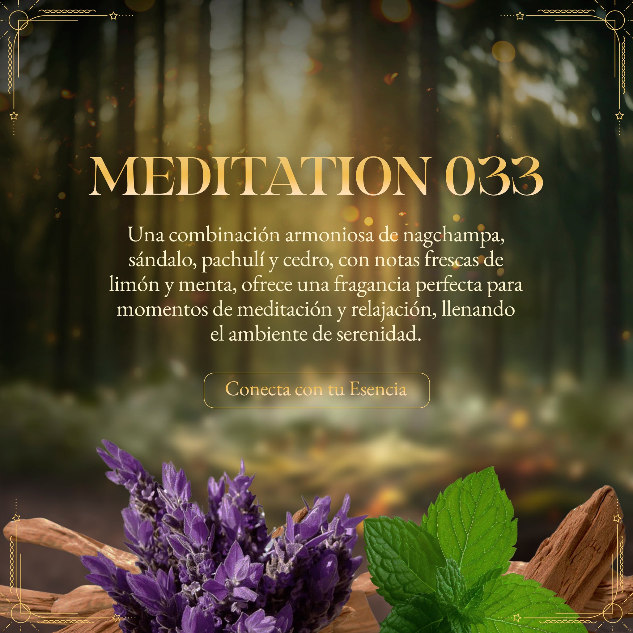 Vela aromática Meditation 033