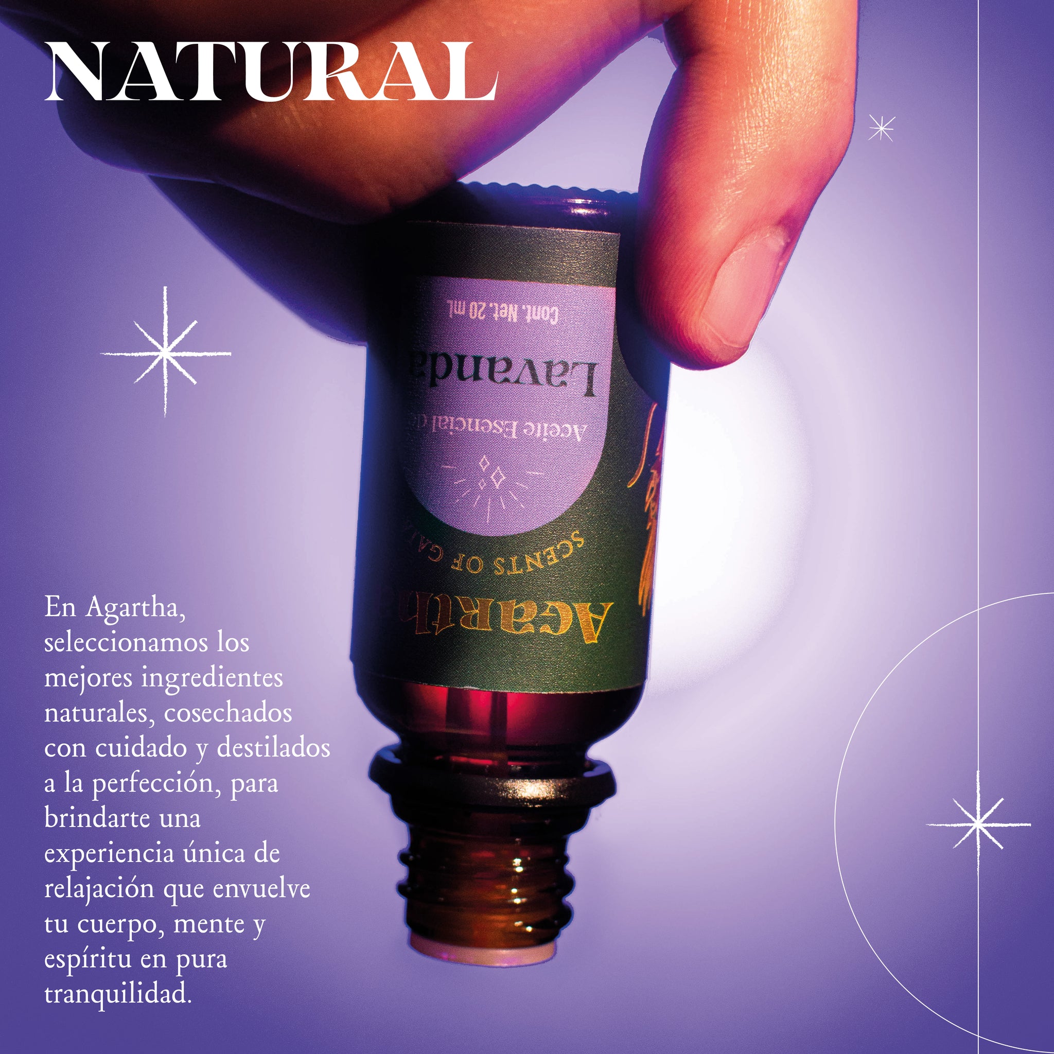 Aceite Esencial de Lavanda, 20 ml