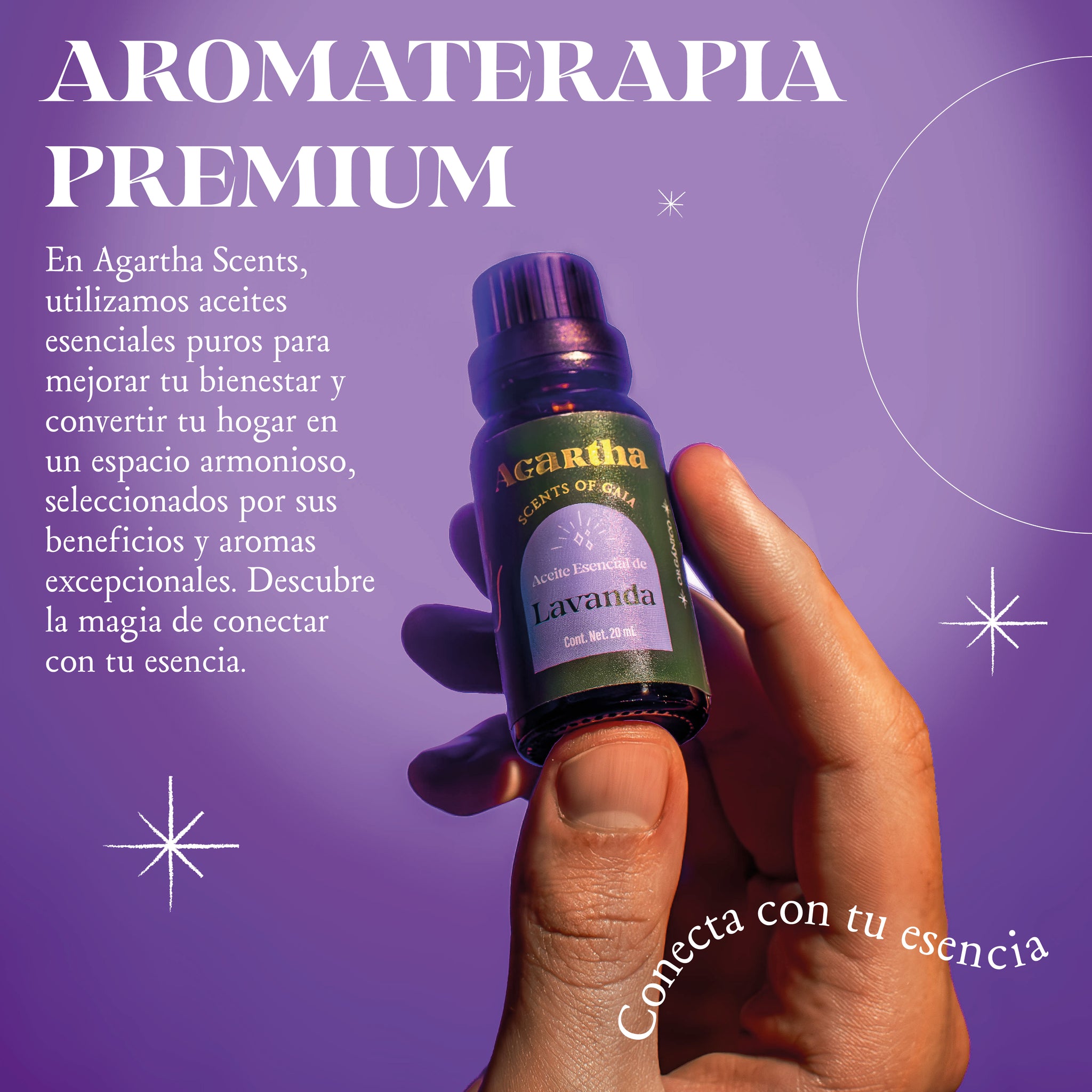 Aceite Esencial de Lavanda, 20 ml