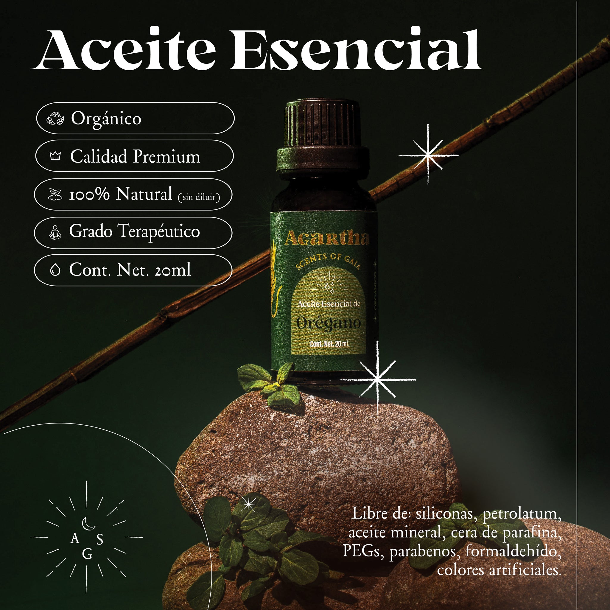 Aceite Esencial de Oregano, 20 ml