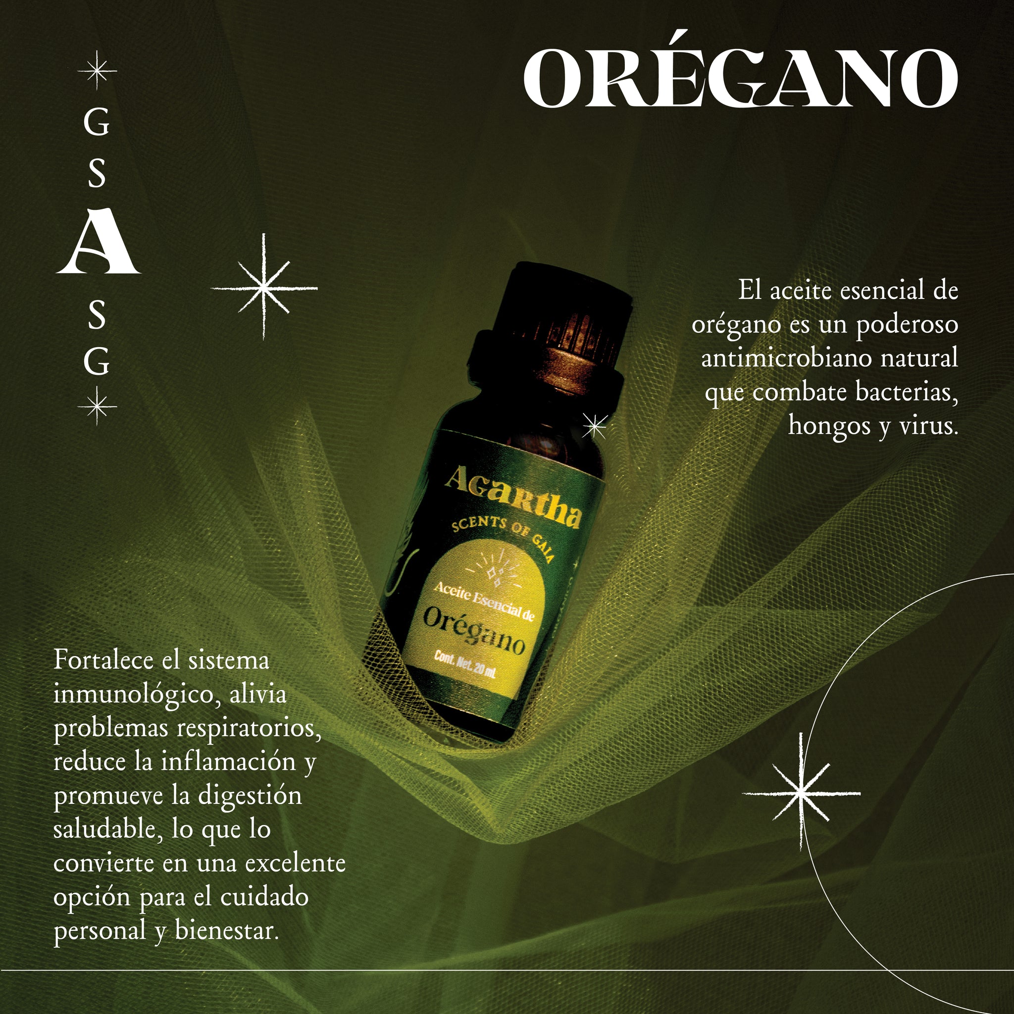 Aceite Esencial de Oregano, 20 ml