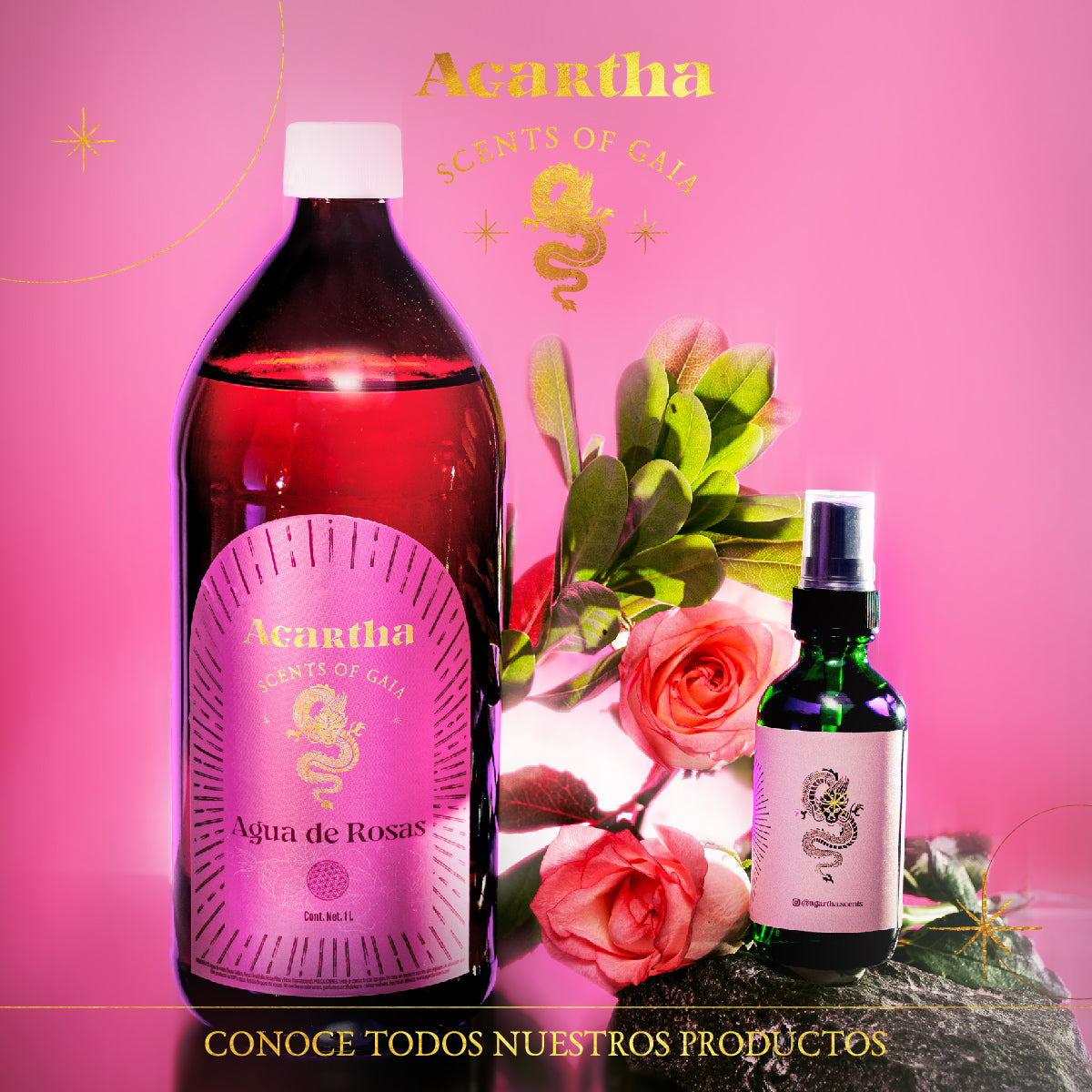 Agua de Rosas, 60 ml