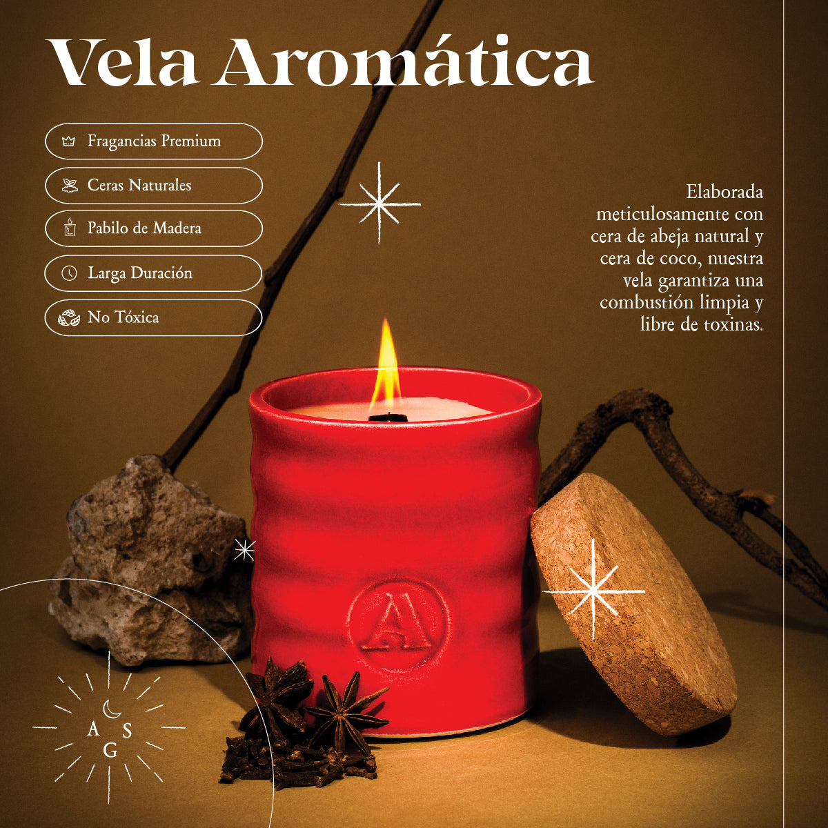 Vela aromática Galette 11