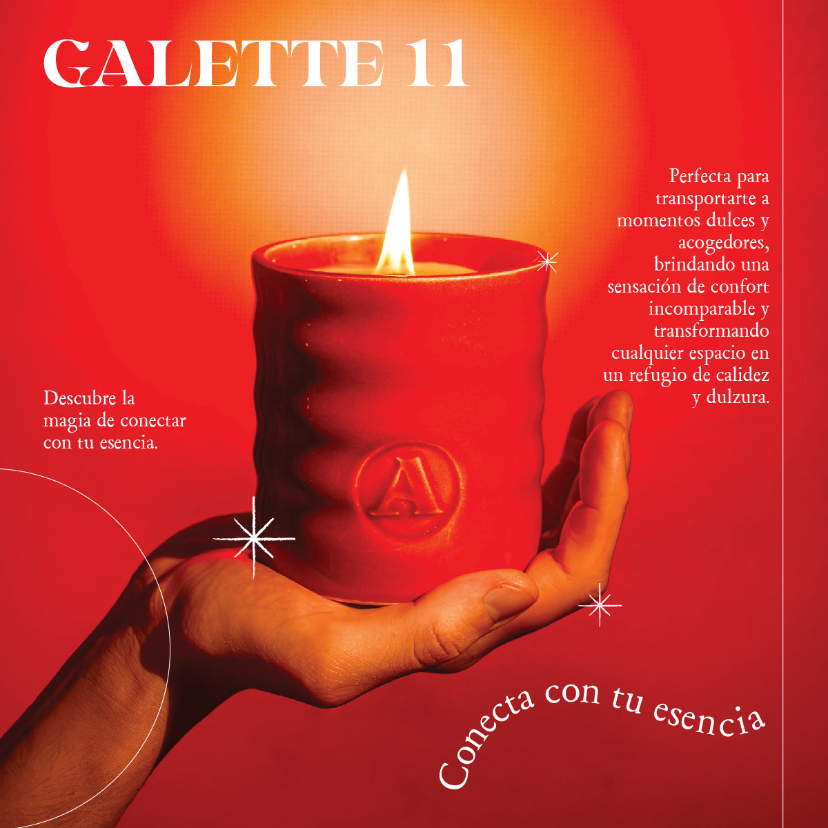 Vela aromática Galette 11