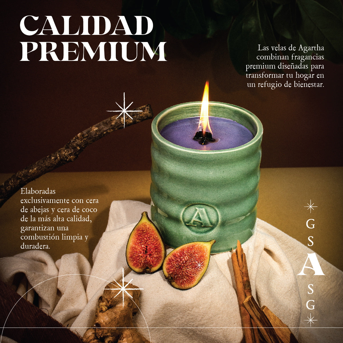 Vela Aromatica Santal Figue 515